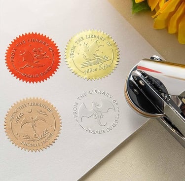 Personalized Library Stamp