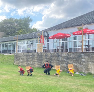 Sandwell Free Kids HAF Camp duck walking