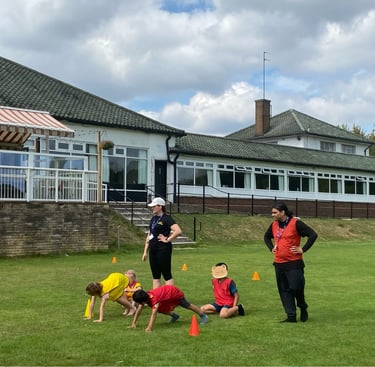 Sandwell Free Kids HAF Camp races