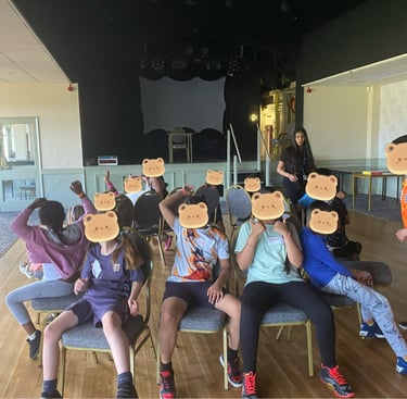 Sandwell Free Kids HAF Camp musical chairs