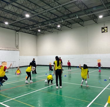 Sandwell Free Kids HAF Camp dodgeball