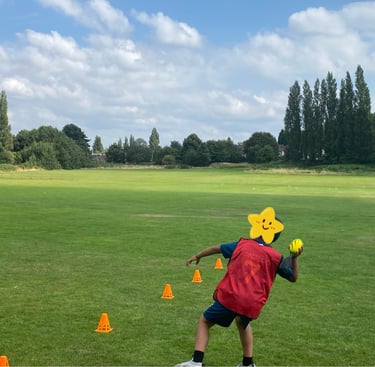 Sandwell Free Kids HAF Camp shot put