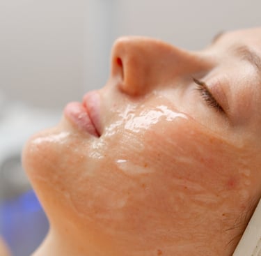 Brightening facial treatment at Macro Spa Medavakkam