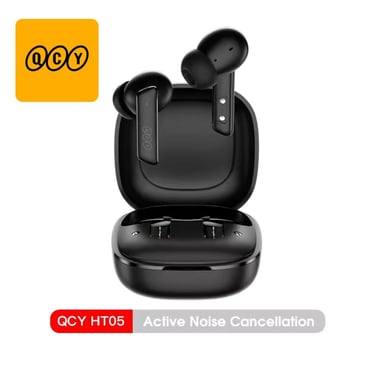 QCY HT05 ANC fone de ouvido sem fio 40dB cancelamento de ruído Bluetooth 5.2