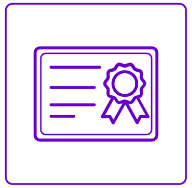icone de certificado