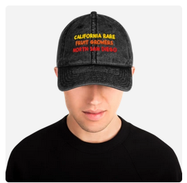 Man in a black baseball hat