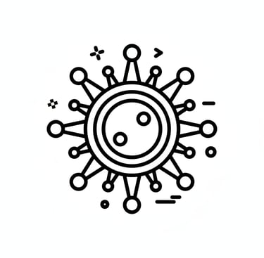 icon representing a virus
