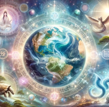 Harmonisation Feng Shui : Purification Énergétique avec Jardin et Animaux Symboliques