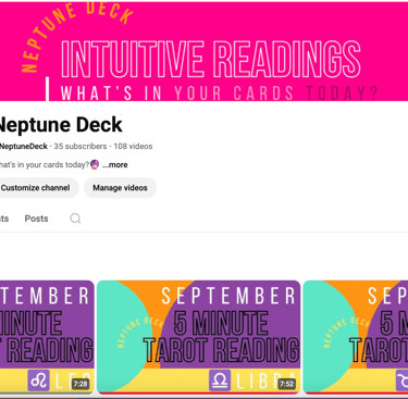  Subscribe on YouTube to stay up to date on the latest readings!