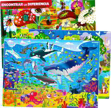 Puzzle Animales del Oceano