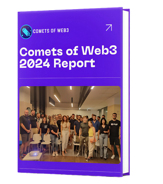 book cover  of comets report of 2024 