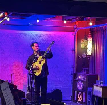 Johnny Hastings - indoor stage - best live music in Hill City and Rapid City