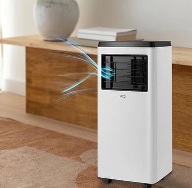 Ar Condicionado Portátil HQ 10.500 BTU/h Frio Monofásico Branco HQ-AP10500FW