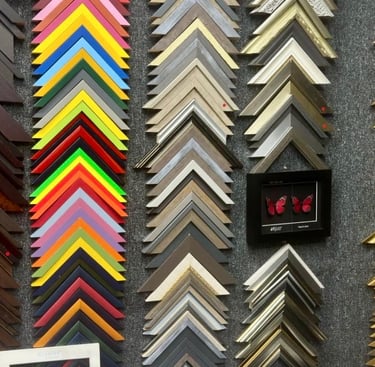 picture frames bespoke all colours 