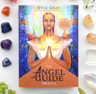 a book cover of the angel guide to the angel oracle oracle oracle oracle oracle oracle