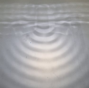 diffraction of water waves in a ripple tank