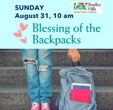Instagram Post for Blessing of the Backpacks