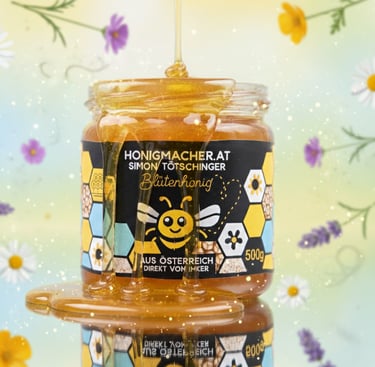 Bienenschutz Honig 500g von Simon Tötschinger - Honigmacher