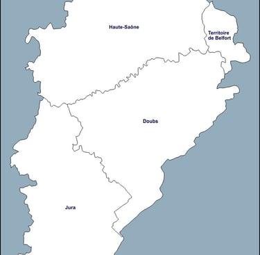franche-comté - haute-saône - doubs - territoire de belfort