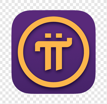 Pi logo alt: “Pi Network official logo representing the global mobile first crypto community that powers utility driven proje