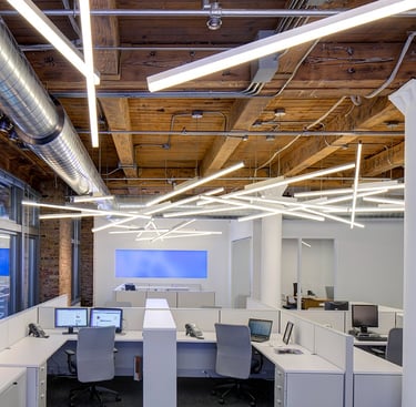 linear LED fixtues at manar
