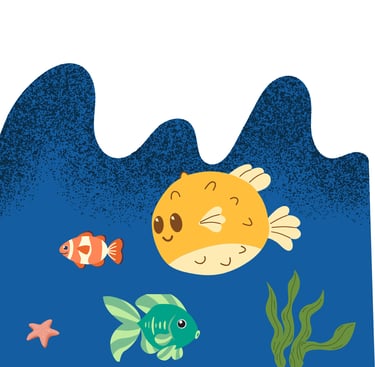 parole les petits poissons dans l'eau 