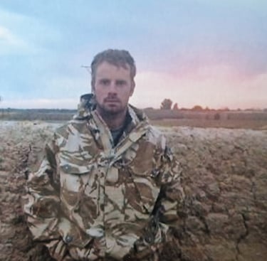 Photo of founder Jamie Lennon during his military days