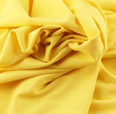 yellow fabric cotton lycra