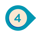 Icône avec le chiffre 4