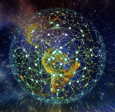 Our Cosmic Cluster Global Network