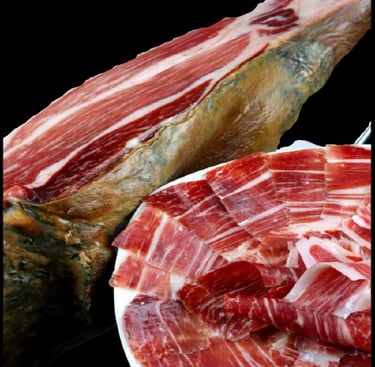 jambon coupé