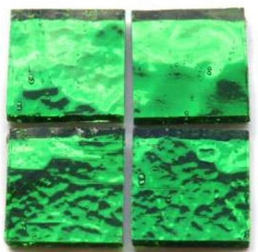 4 tesselles miroir verts