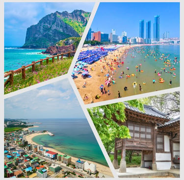 Les destinations des Coréens en été : Jeju (제주도), Busan (부산), Gangneung (강릉) et le patrimoine coréen