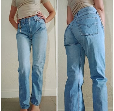 Jean levis 501 vintage bleu