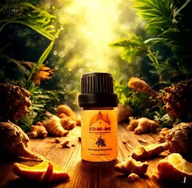 tinh dầu gừng Tùng Hạ, Ginger Essential Oil, 生姜精油