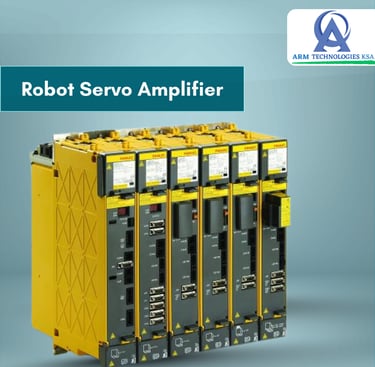 Fanuc industrial robot servo amplifier module for automated motion control systems.