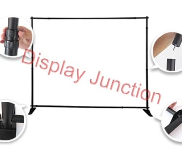 Adjustable banner standeasy to assemble
