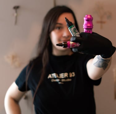 tatoueuse fineline vendée femme Jennifer Inkorporée