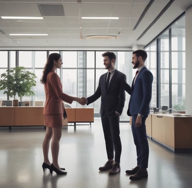 Bright living room with modern inventory