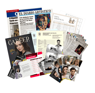 Sobre con pistas y documentos del caso La Gala del Silencio