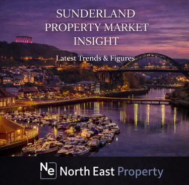 Sunderland property market insights showing house prices and rental trends