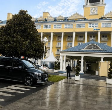 Mercedes VIP van for Paris CDG airport and Luxury hotel transfers