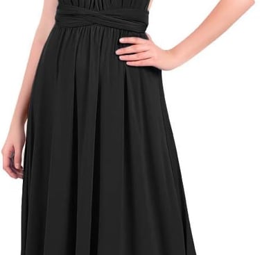 Womens Convertible Multi Way Wrap Dress