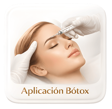 Professional facial Botox application for forehead wrinkles and eyebrow lift treatment.