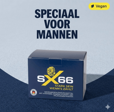 SX66 – natuurlijk supplement voor mannelijke vitaliteit