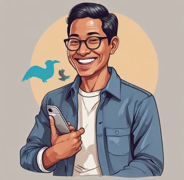 A cozy workspace with a laptop, coffee cup, and notebook, inviting visitors to get in touch.