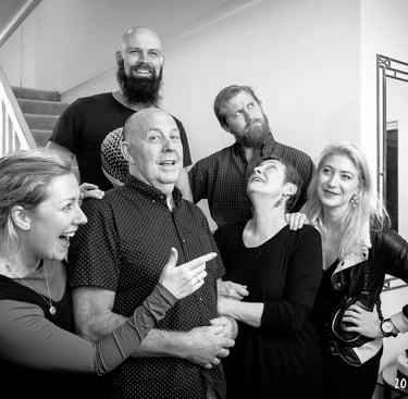 Geoff Fisher funny family photo