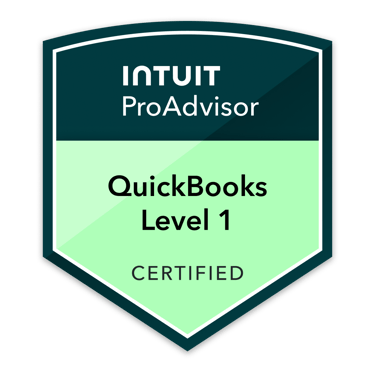 QuickBooks Level 1 Certified