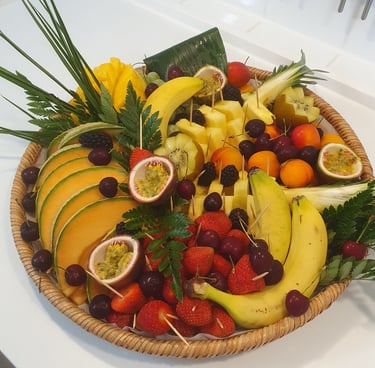 Corbeille de fruits frais