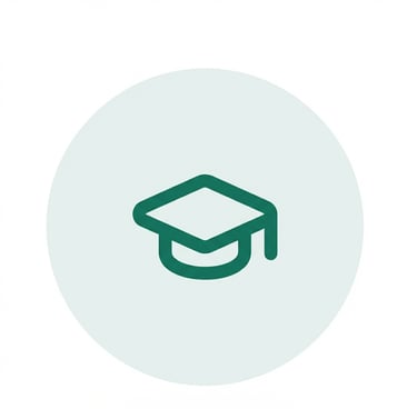 Graduation cap symbolizing flexible learning paths for adults at any leve